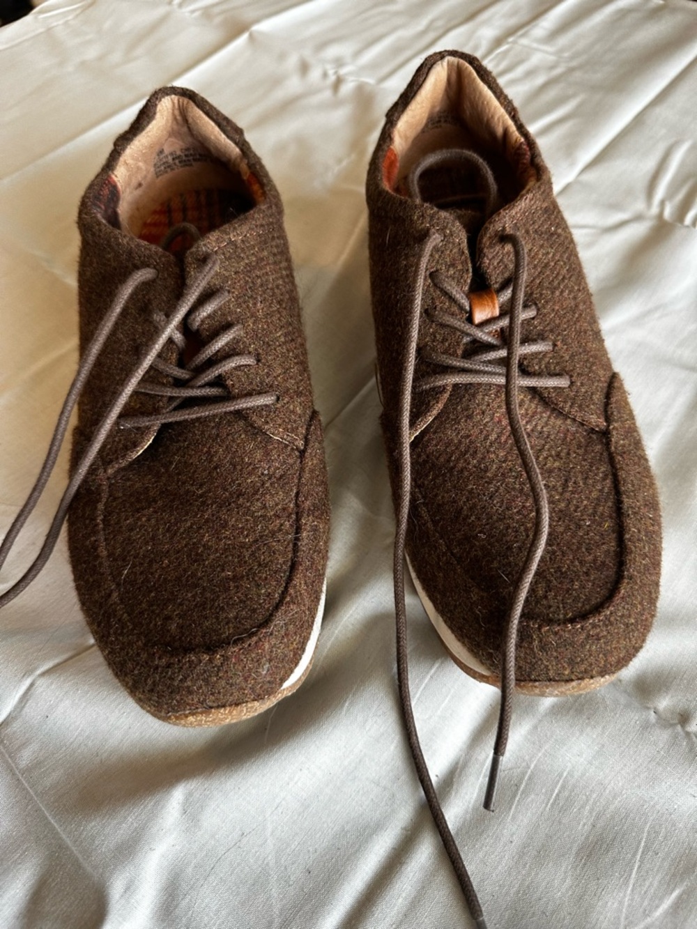 B.O.C Brown Wool Tennis Shoes